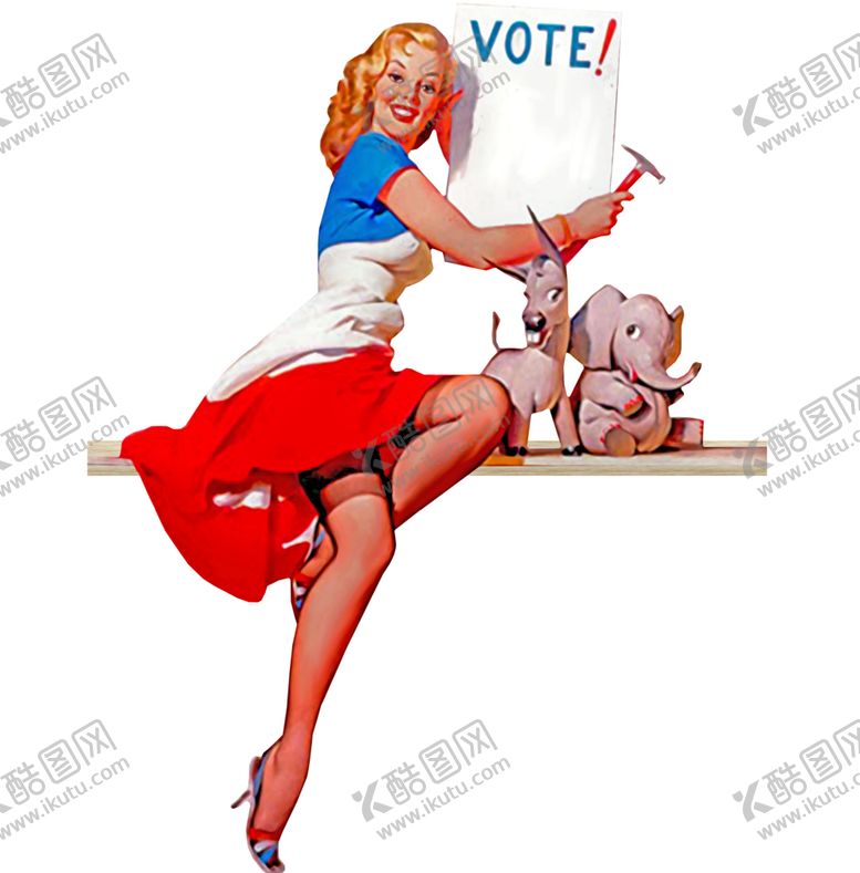 编号：10345709272112118302【酷图网】源文件下载-美国女郎