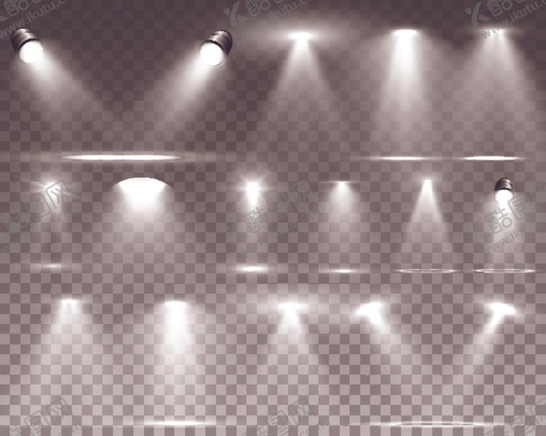 编号：18751604051650169556【酷图网】源文件下载-舞台聚光灯