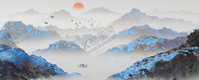 编号：28324806161239353205【酷图网】源文件下载-水墨山水