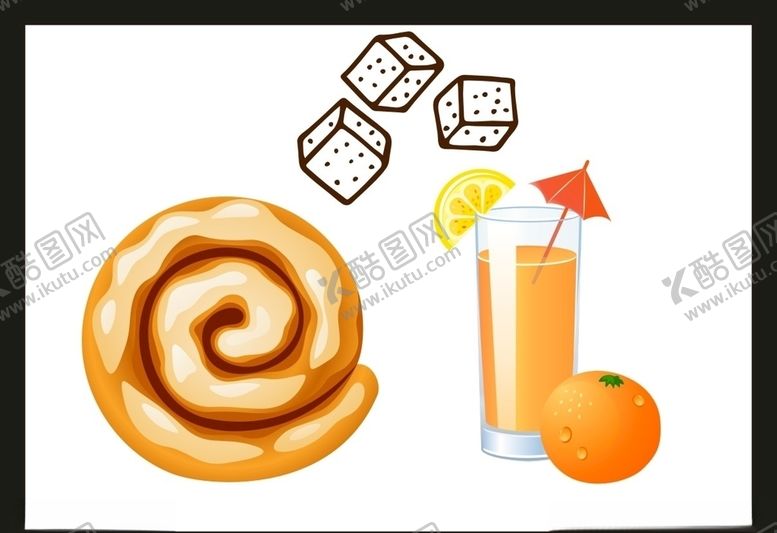 编号：16052505020631487228【酷图网】源文件下载-卡通美食餐饮