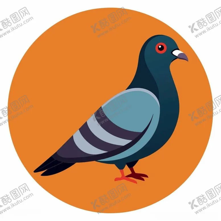 编号：37946602152315233746【酷图网】源文件下载-图标风格的鸽子