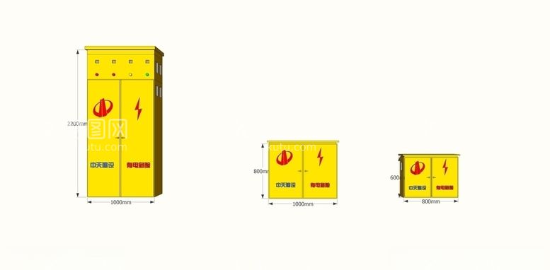 编号：41451403101637017139【酷图网】源文件下载-SU配电箱模型