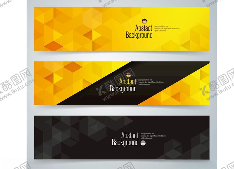 编号：81343604071440376696【酷图网】源文件下载-几何风格名片设计模板