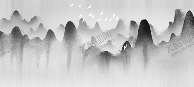 编号：75058909122218364281【酷图网】源文件下载-水墨山水