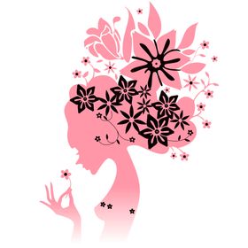 鲜花装饰朵素材矢车菊桔梗