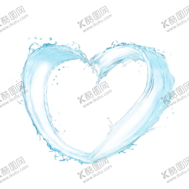 编号：59236407090948388645【酷图网】源文件下载-水爱心