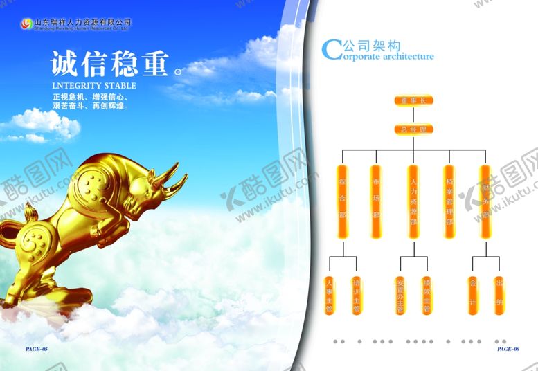 编号：80416110181338534189【酷图网】源文件下载-人力资源公司画册宣传册