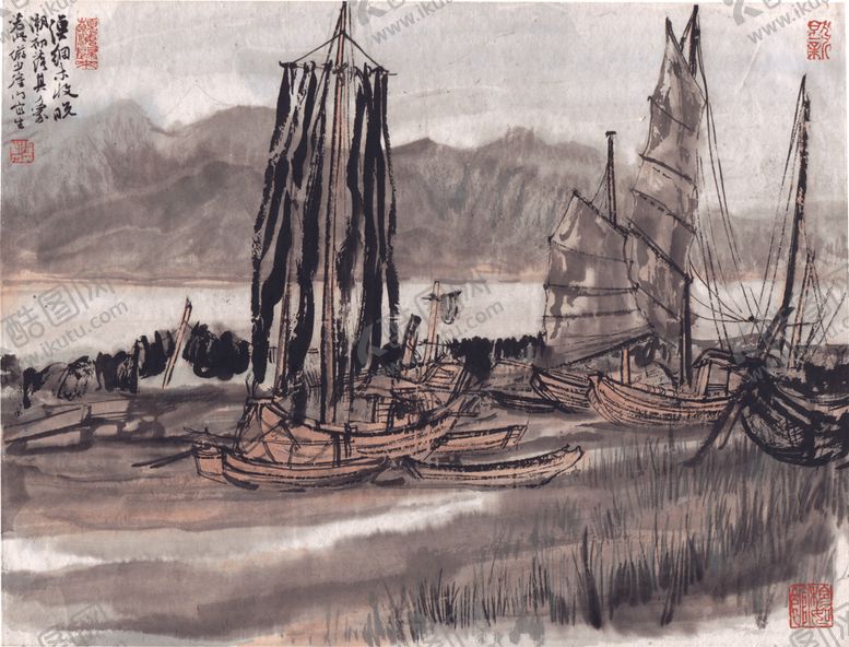 编号：94731705120937325508【酷图网】源文件下载-水墨山水国画风景