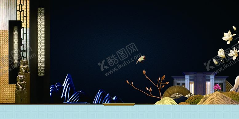 编号：72667410061422548429【酷图网】源文件下载-地产活动复古背景海报素材