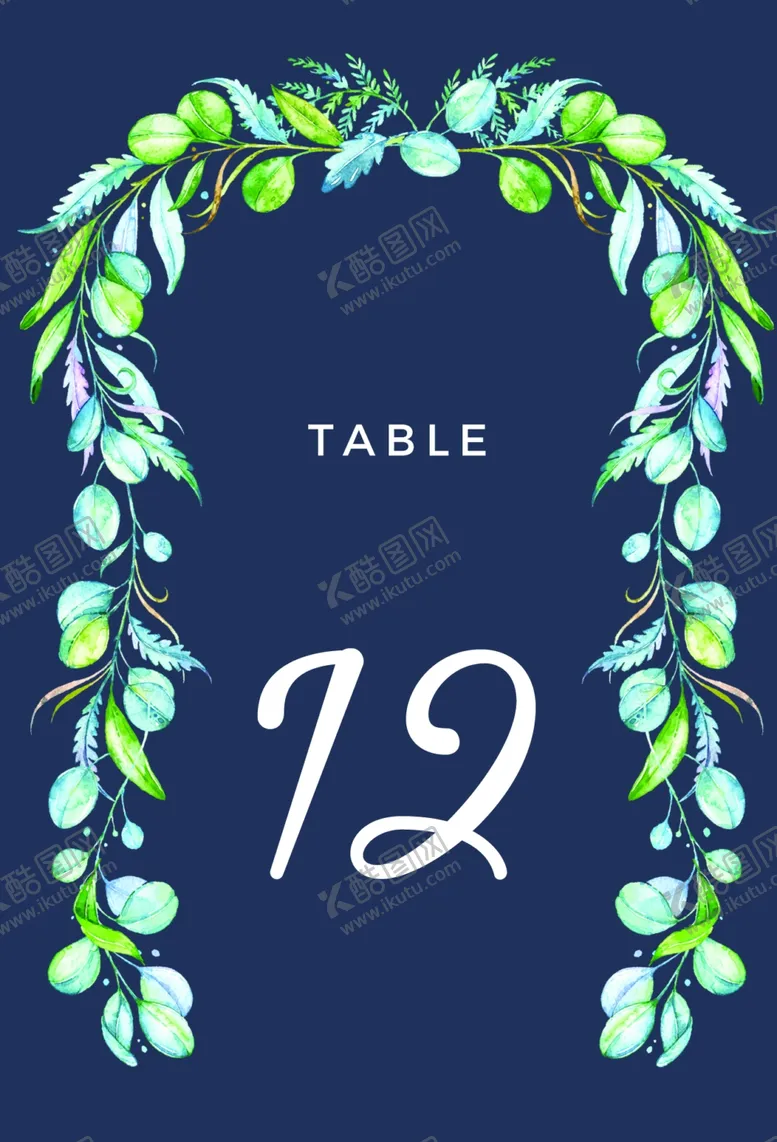 编号：41360906301948578008【酷图网】源文件下载-小清新水彩邀请函设计