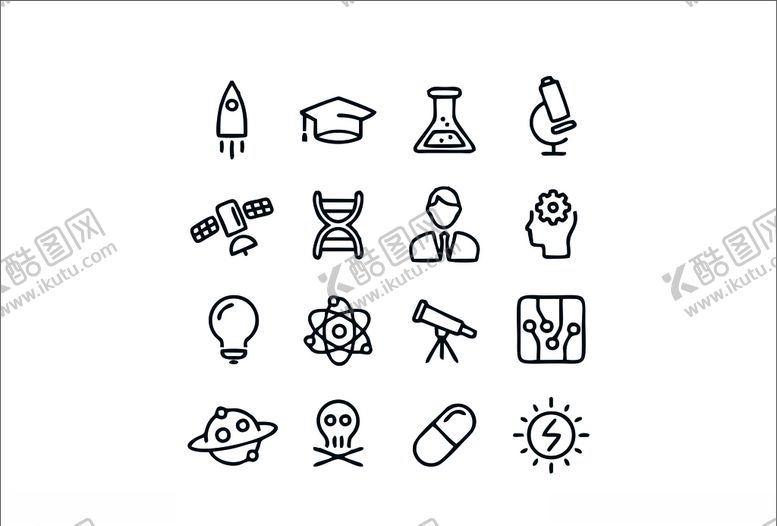 编号：31981609140919352599【酷图网】源文件下载-基因细胞图标生物科技LO