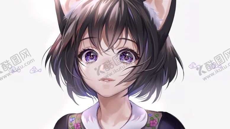 编号：25923006231451499284【酷图网】源文件下载-彩色动漫人物插画背景