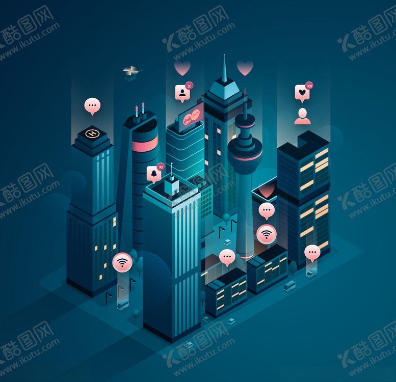 编号：42501205051902299969【酷图网】源文件下载-等距视角素材