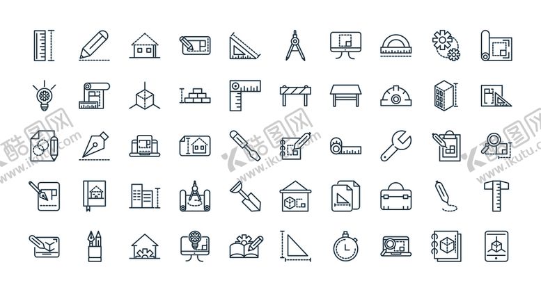 编号：88145009191519345920【酷图网】源文件下载-线性图标