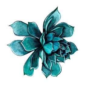 卡通手绘花插画ps文件图