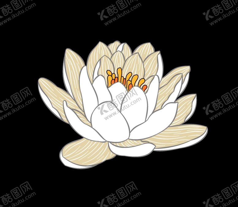编号：38014705132329536189【酷图网】源文件下载-线条莲花