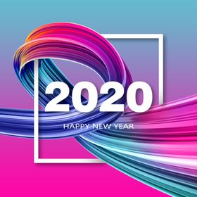 2020炫彩海报