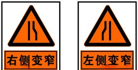 左侧右侧变窄