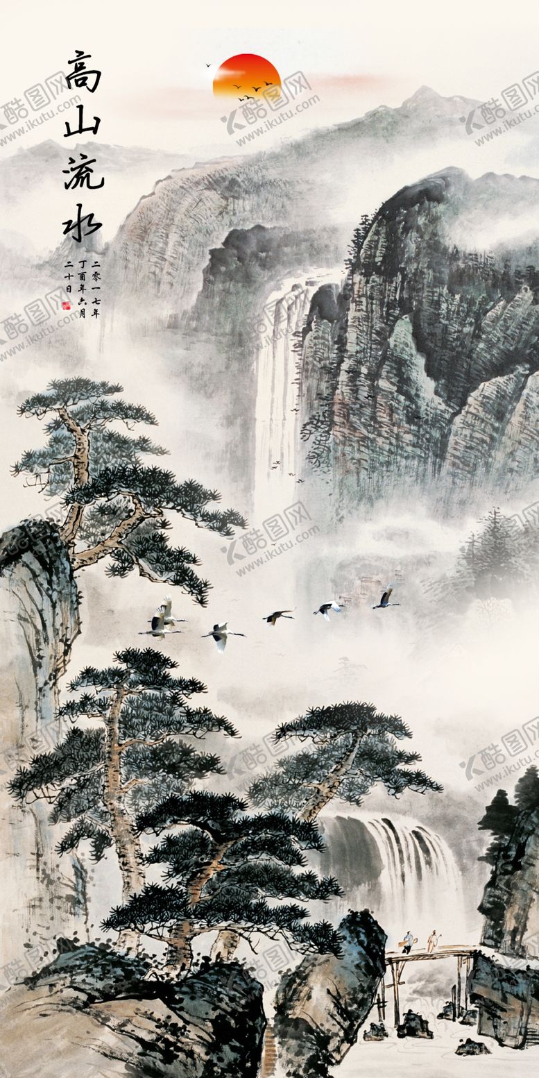 编号：37603805160950186839【酷图网】源文件下载-水墨装饰画