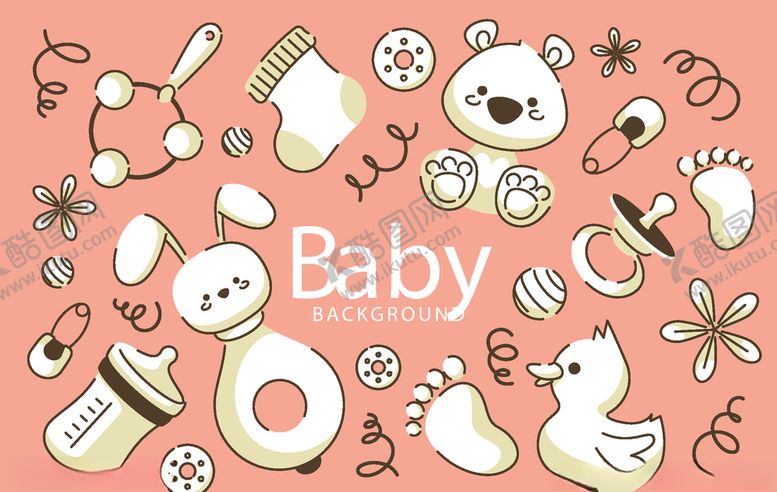 编号：85799809211724111058【酷图网】源文件下载-婴儿元素相关