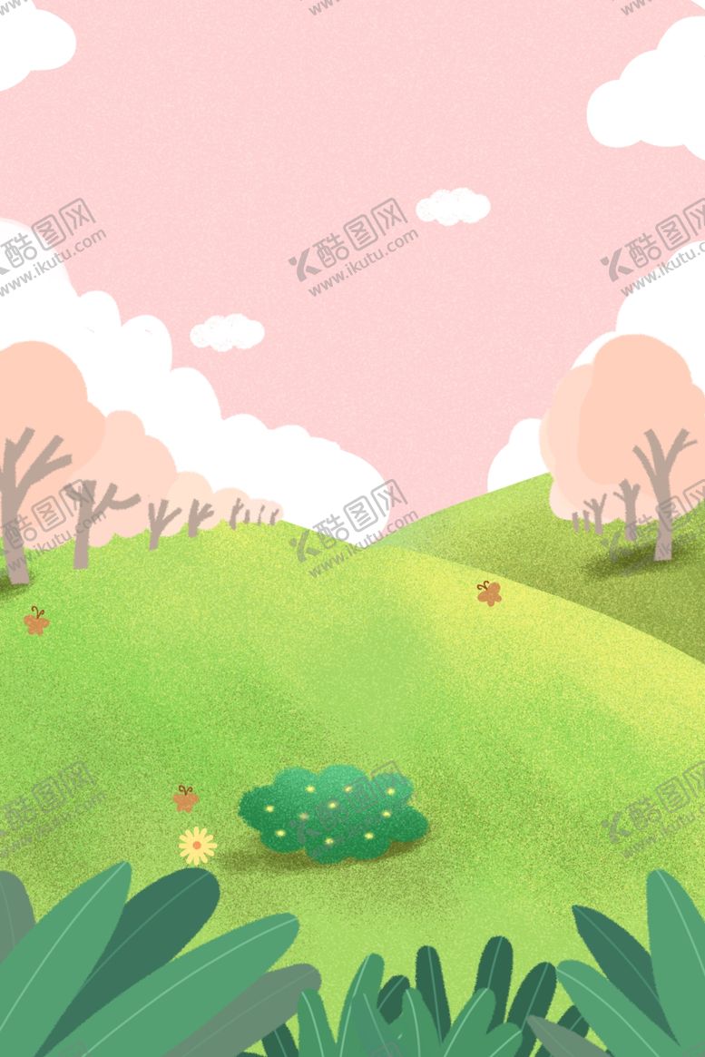 编号：90286107091319258012【酷图网】源文件下载-春季插画