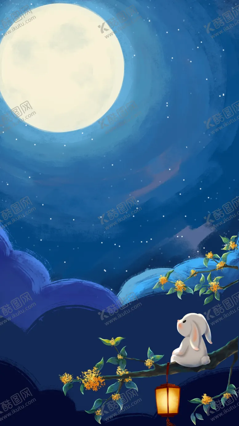 编号：29485302201951444865【酷图网】源文件下载-中秋放假背景