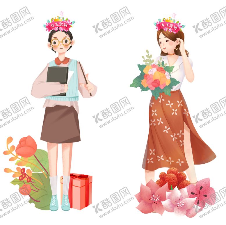 编号：26263510251903037059【酷图网】源文件下载-卡通人形立牌