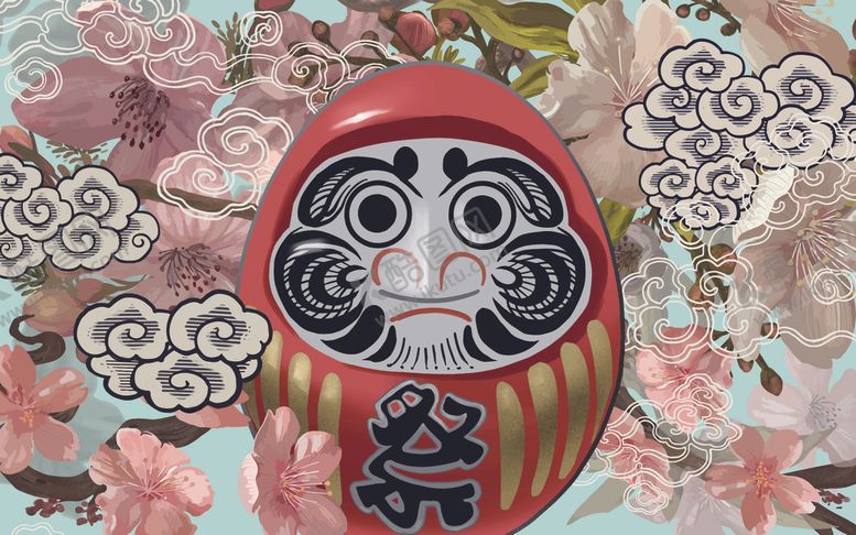 编号：74249310290321217818【酷图网】源文件下载-日式花纹