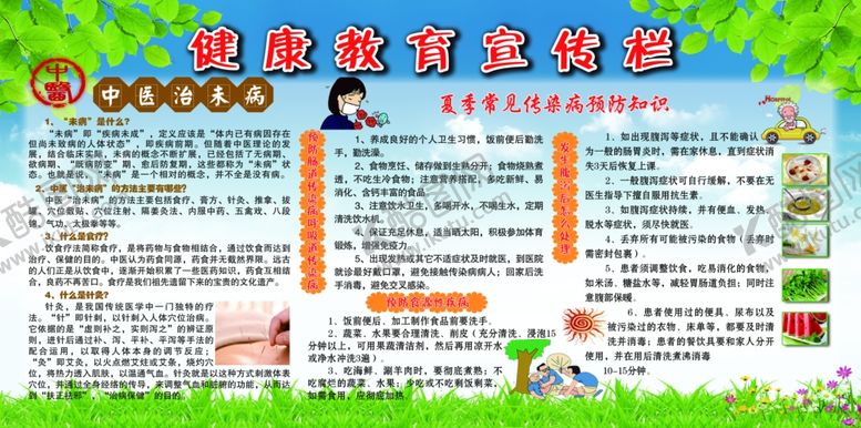 编号：86644510131605145890【酷图网】源文件下载-健康教育宣传栏