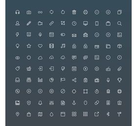 icon图标UI元素符号