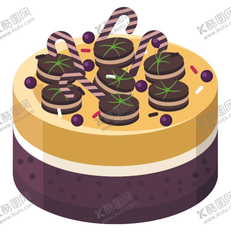 编号：84919010230747236923【酷图网】源文件下载-生日蛋糕
