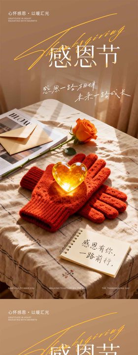 感恩节氛围海报