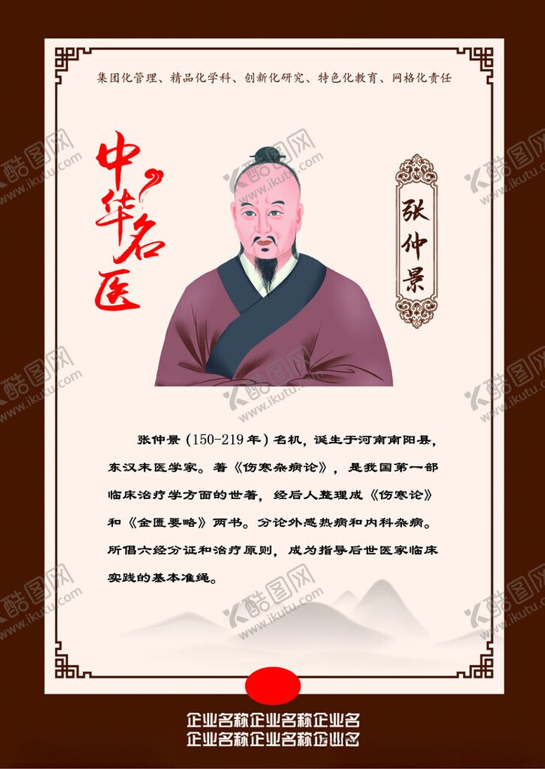 编号：67340302172114277052【酷图网】源文件下载-古代名中医之张仲景