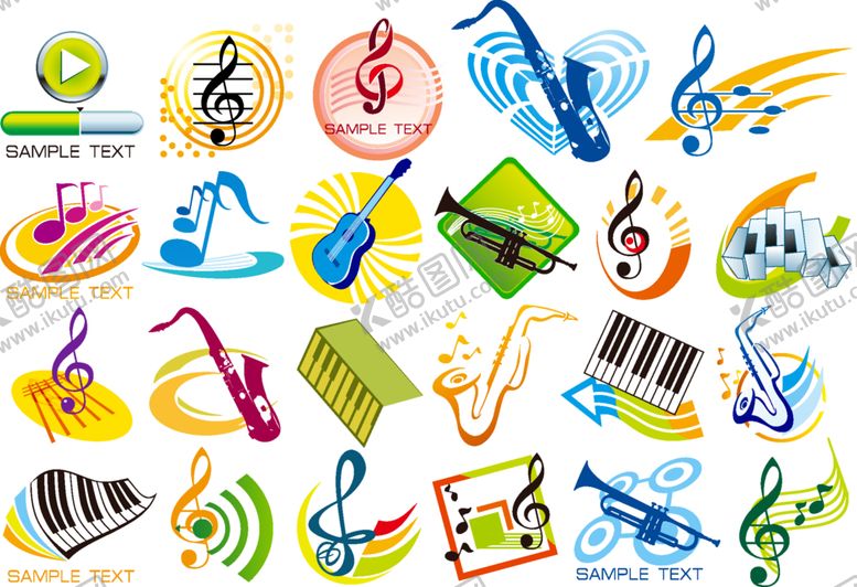 编号：71697210011646148385【酷图网】源文件下载-音乐符号