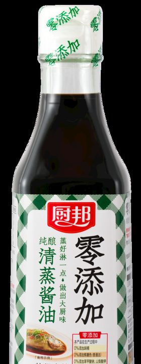 厨邦纯酿清蒸酱油350ml