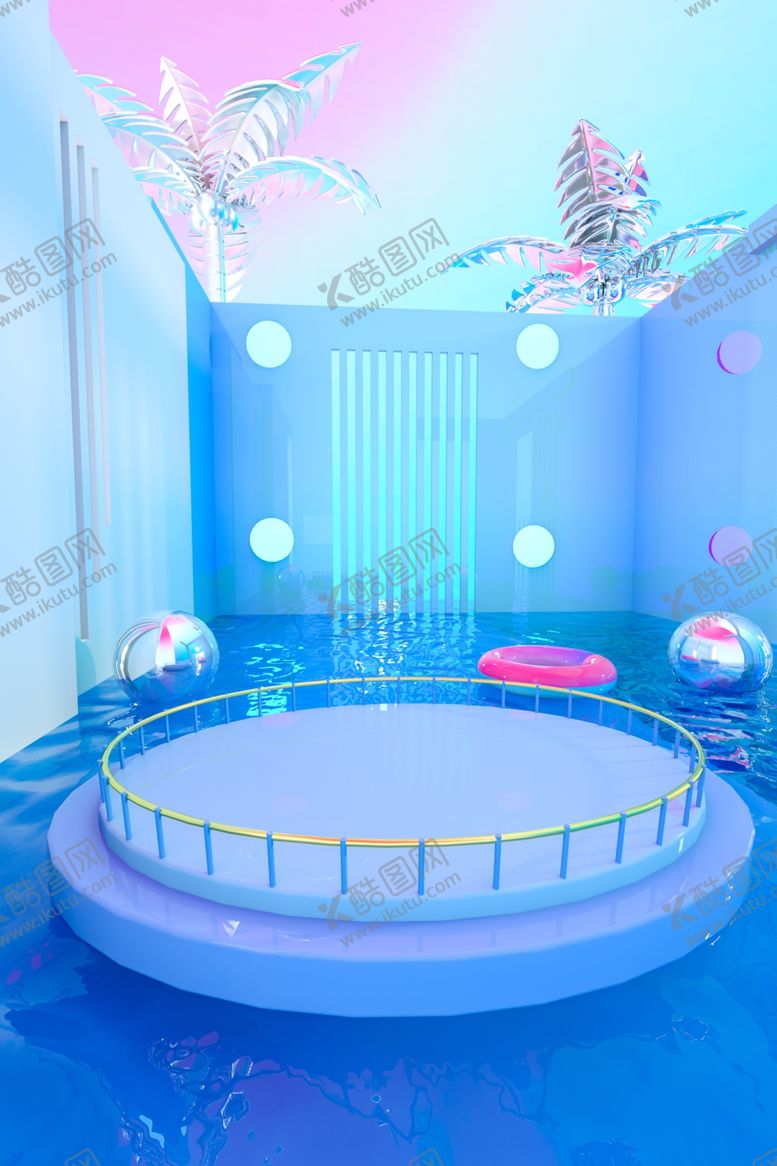 编号：30488606300223568523【酷图网】源文件下载-c4d狂暑季电商banner