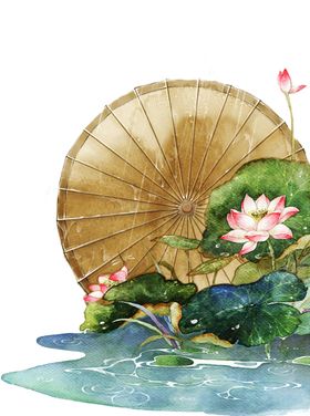 油纸伞彩绘