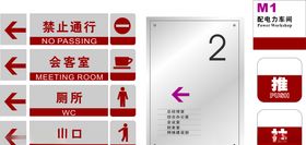 公司指示牌