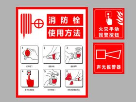 消防栓标识贴