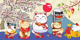 日式招财猫
