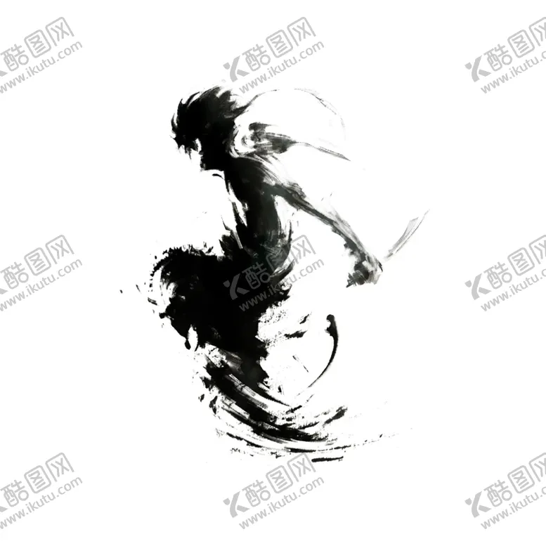 编号：55584506240631451742【酷图网】源文件下载-人物古风水墨合成海报素材