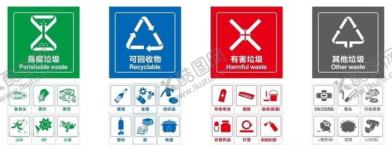 编号：68420506250553315118【酷图网】源文件下载-垃圾分类