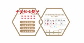 十星级文明户认领标准