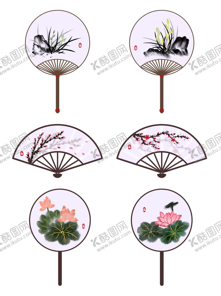 编号：90107210021840018303【酷图网】源文件下载-扇子