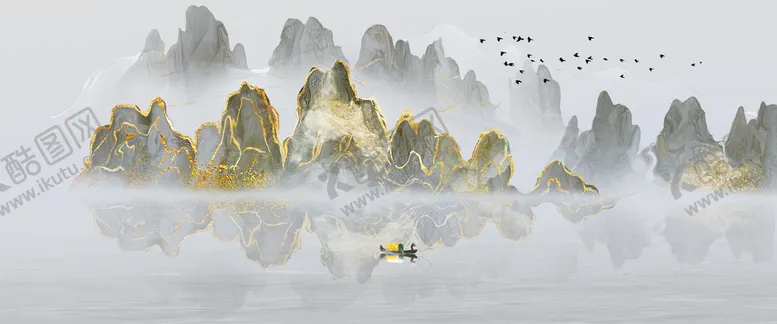 编号：50486110060202089578【酷图网】源文件下载-水墨背景