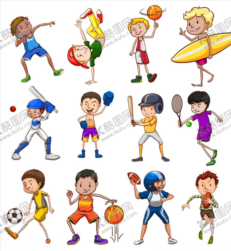 编号：11256110291020264620【酷图网】源文件下载-体育运动员