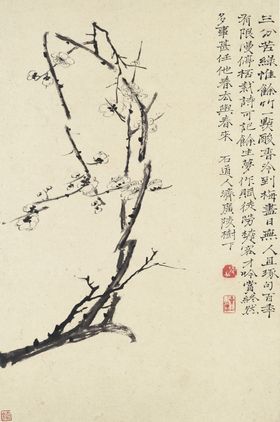 植物花鸟国画字画