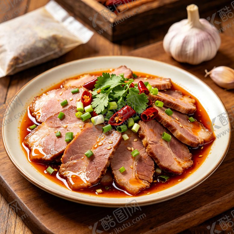 编号：19475806121430455244【酷图网】源文件下载-凉拌卤肉