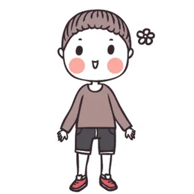 可爱人物形象插画