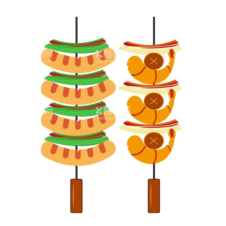 编号：30451211281321557421【酷图网】源文件下载-烧烤烤串